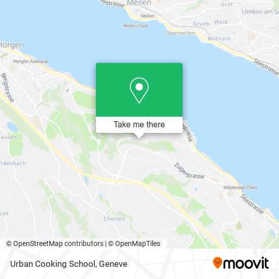 Urban Cooking School map