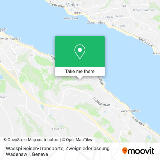 Waespi Reisen-Transporte, Zweigniederlassung Wädenswil map