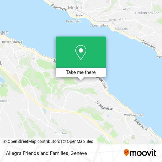 Allegra Friends and Families map