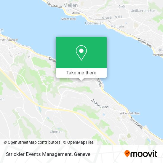 Strickler Events Management map