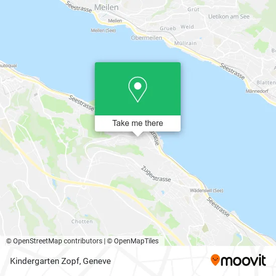 Kindergarten Zopf map