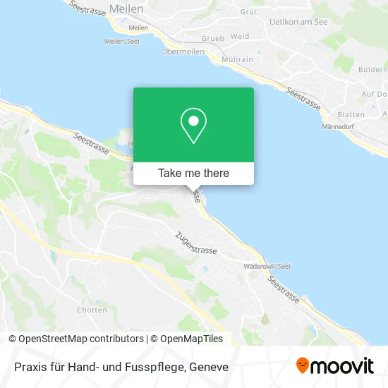 Praxis für Hand- und Fusspflege map