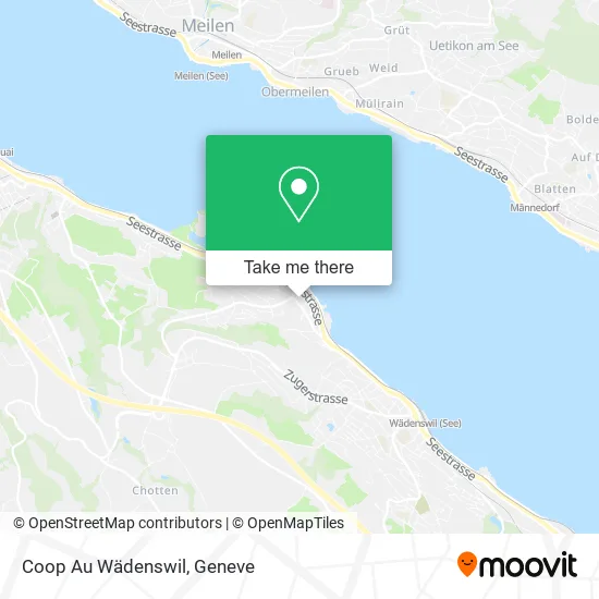 Coop Au Wädenswil map