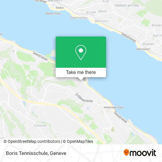 Boris Tennisschule map