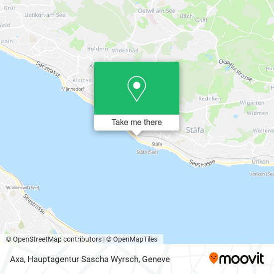 Axa, Hauptagentur Sascha Wyrsch map