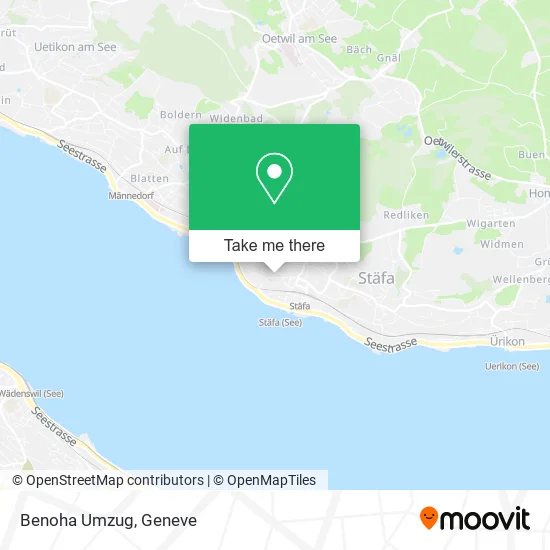 Benoha Umzug map