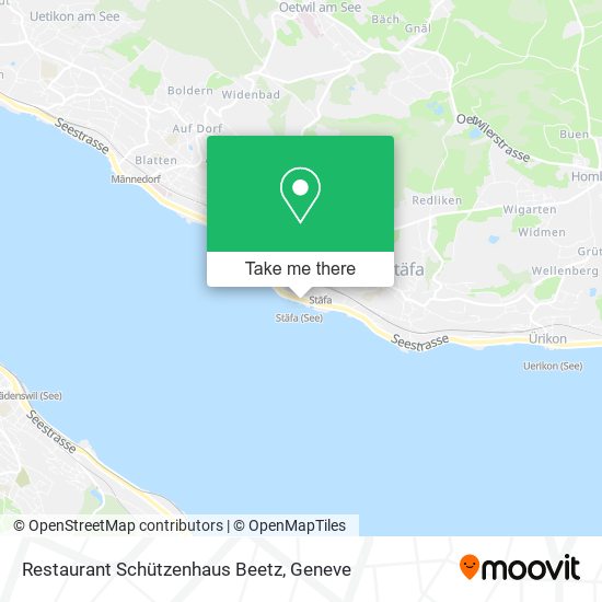 Restaurant Schützenhaus Beetz plan