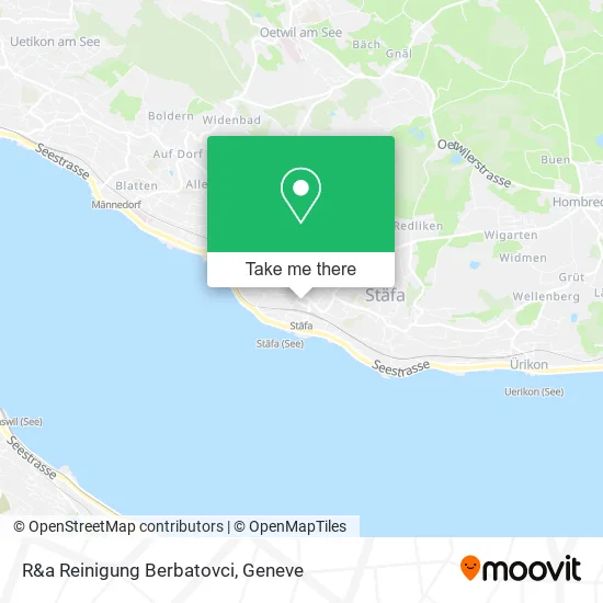 R&a Reinigung Berbatovci map