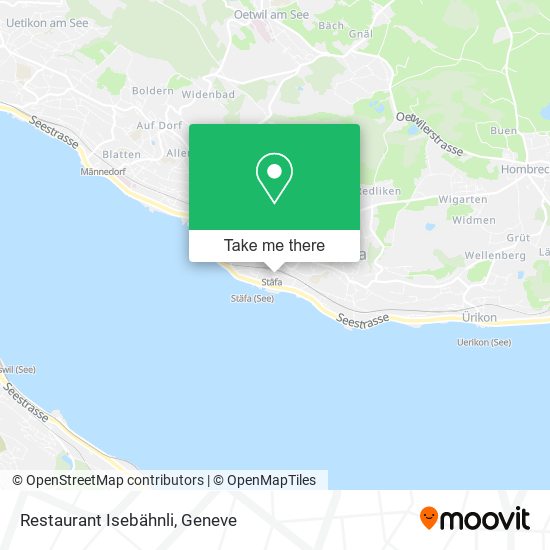 Restaurant Isebähnli map