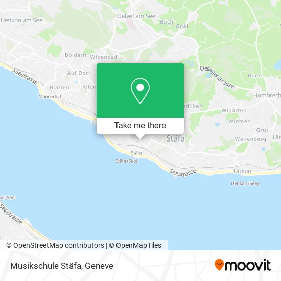 Musikschule Stäfa map