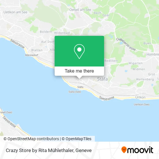 Crazy Store by Rita Mühlethaler map