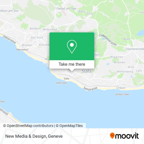 New Media & Design map