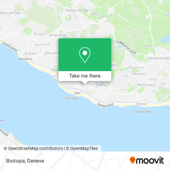 Biotopa map