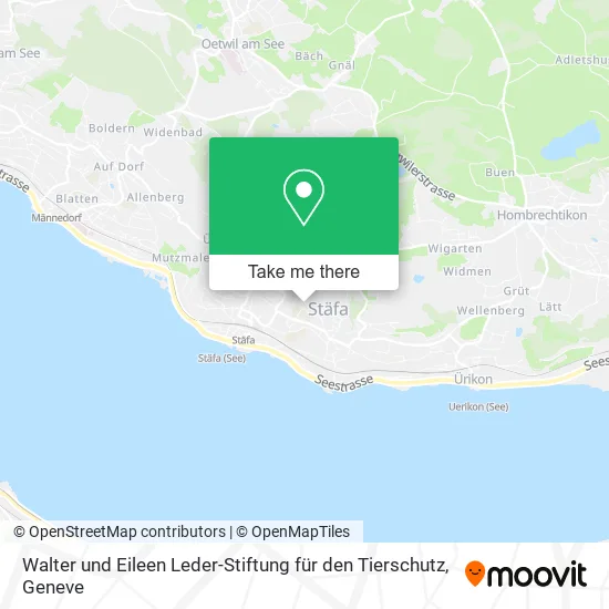Walter und Eileen Leder-Stiftung für den Tierschutz map