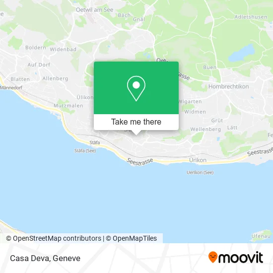 Casa Deva map