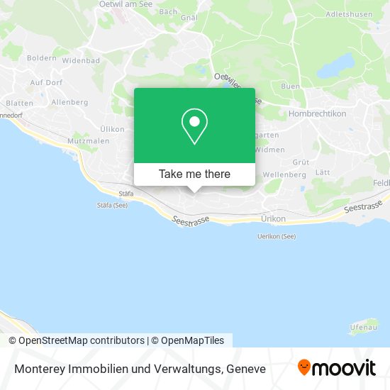 Monterey Immobilien und Verwaltungs map