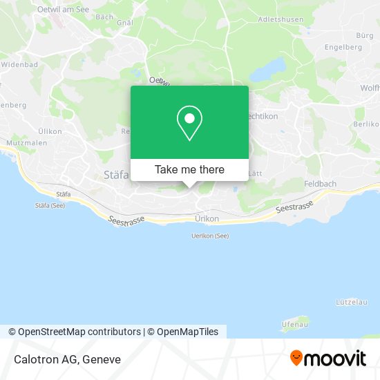 Calotron AG map
