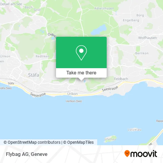 Flybag AG map