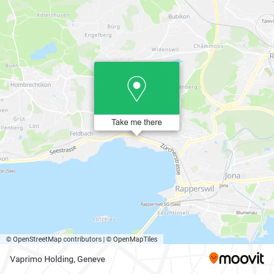 Vaprimo Holding map