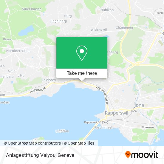 Anlagestiftung Valyou map
