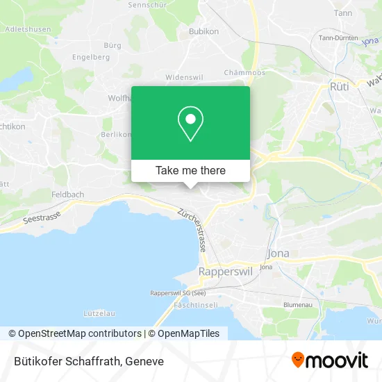 Bütikofer Schaffrath map