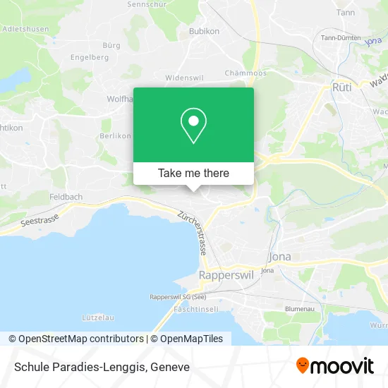 Schule Paradies-Lenggis map