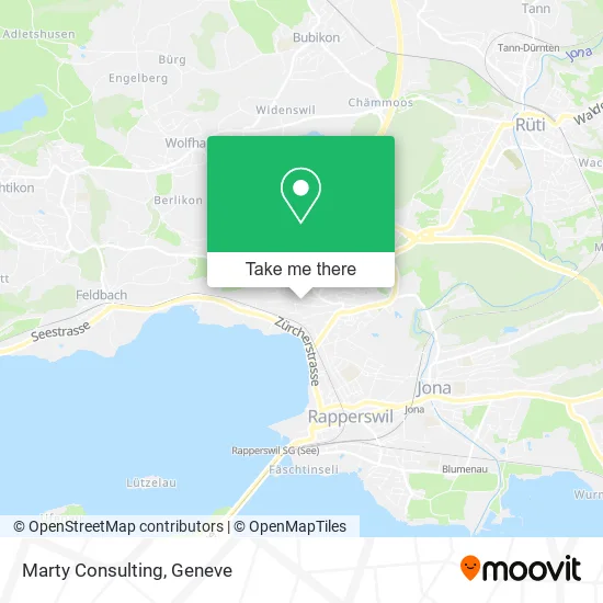 Marty Consulting map
