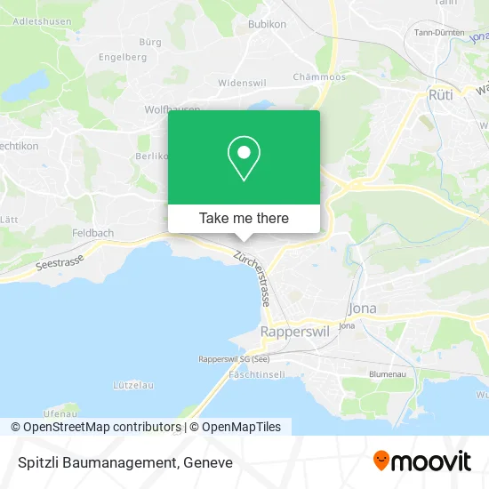 Spitzli Baumanagement map