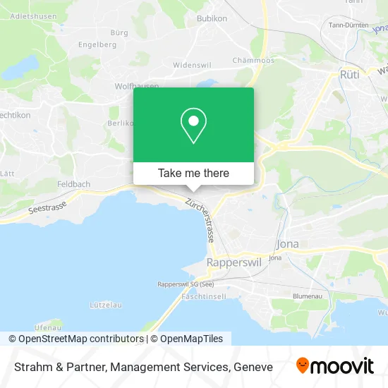 Strahm & Partner, Management Services map