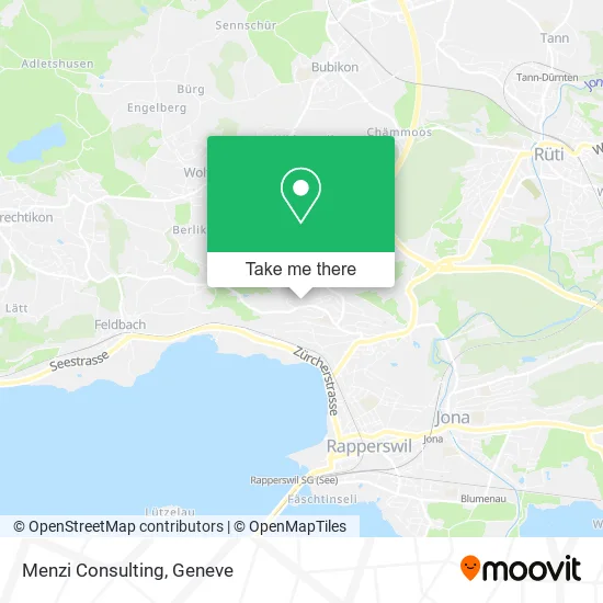 Menzi Consulting map