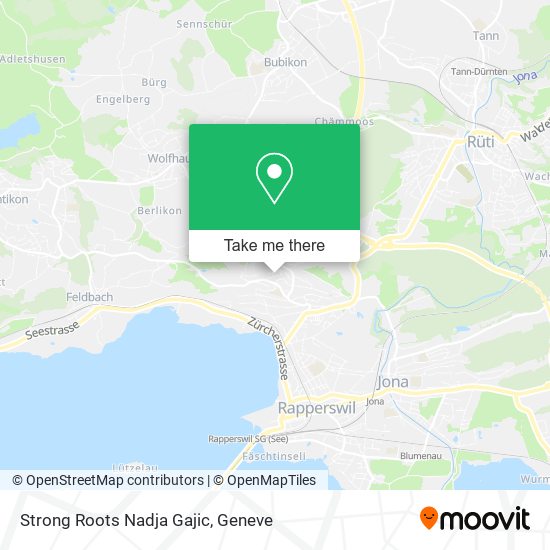 Strong Roots Nadja Gajic map