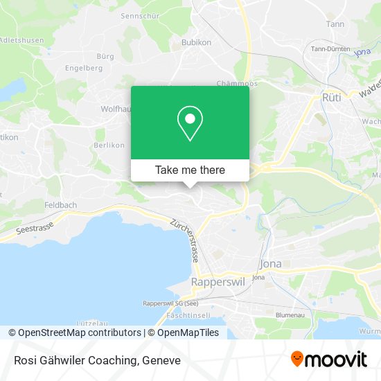 Rosi Gähwiler Coaching map