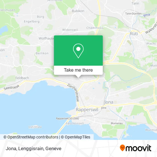 Jona, Lenggisrain map