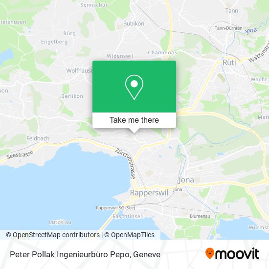 Peter Pollak Ingenieurbüro Pepo map