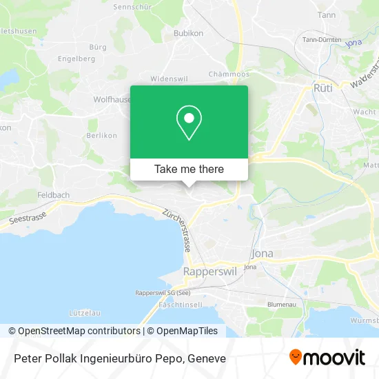 Peter Pollak Ingenieurbüro Pepo map