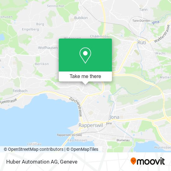 Huber Automation AG map