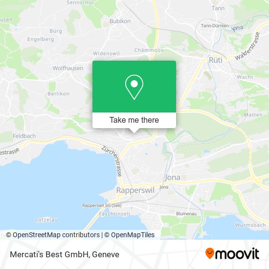 Mercati's Best GmbH map