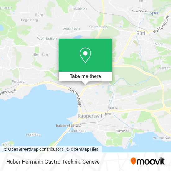 Huber Hermann Gastro-Technik map