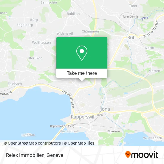 Relex Immobilien map
