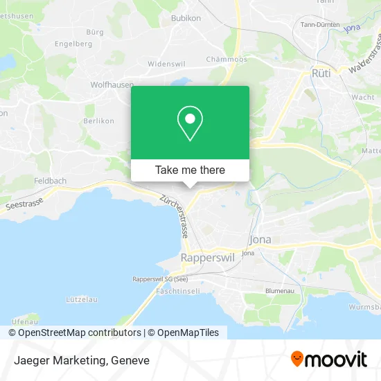 Jaeger Marketing map
