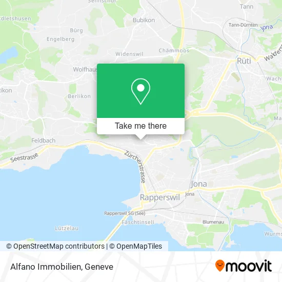 Alfano Immobilien map