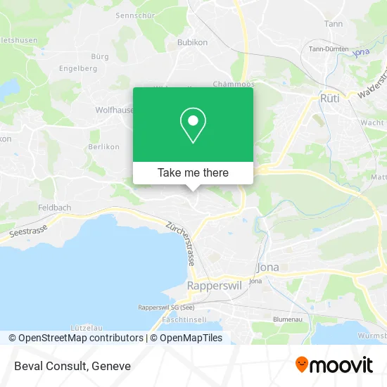 Beval Consult map