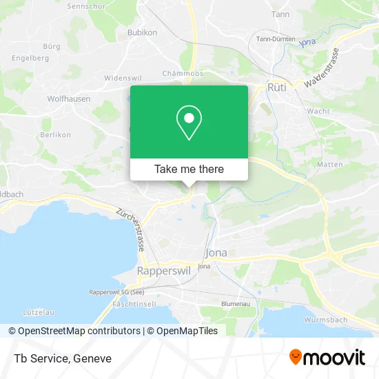 Tb Service map