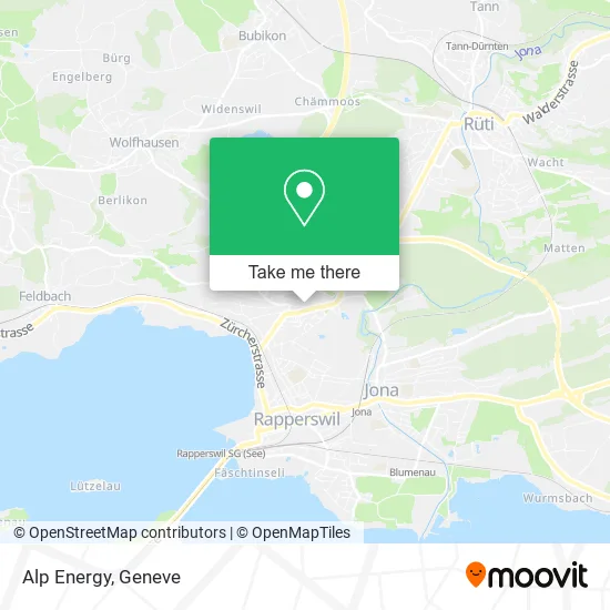 Alp Energy map