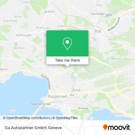 Ga Autopartner GmbH map