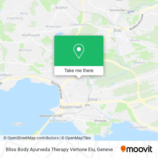 Bliss Body Ayurveda Therapy Vertone Eiu map
