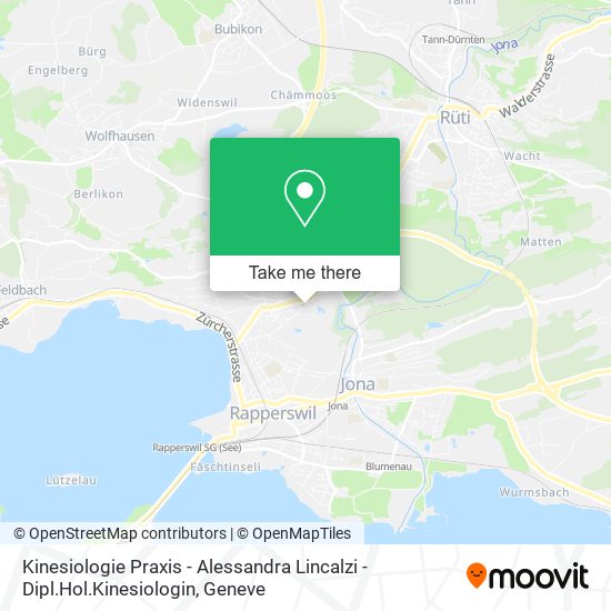 Kinesiologie Praxis - Alessandra Lincalzi - Dipl.Hol.Kinesiologin map