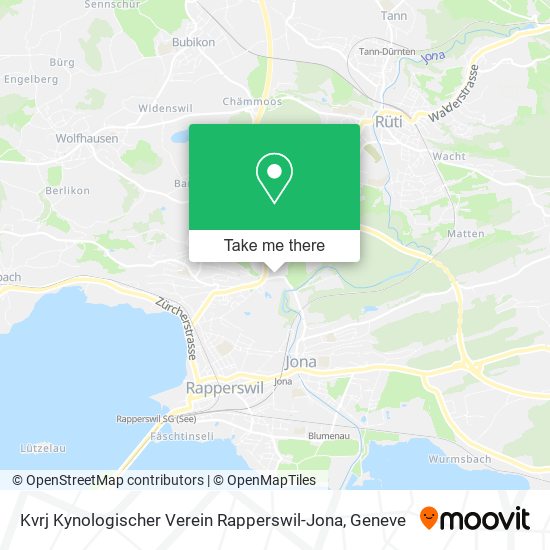 Kvrj Kynologischer Verein Rapperswil-Jona plan