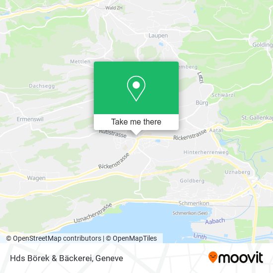 Hds Börek & Bäckerei map