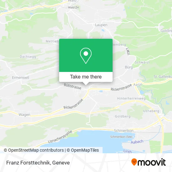 Franz Forsttechnik map